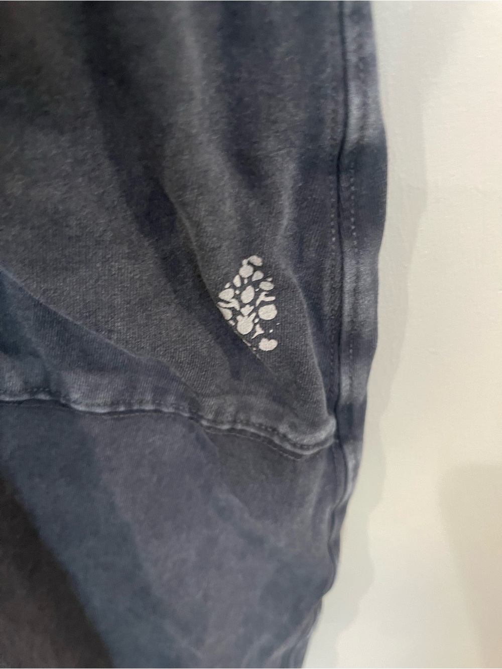 FP Movement by Free People Washed Charcoal Gray Jumpsuit with Pockets - Picture 3 of 6